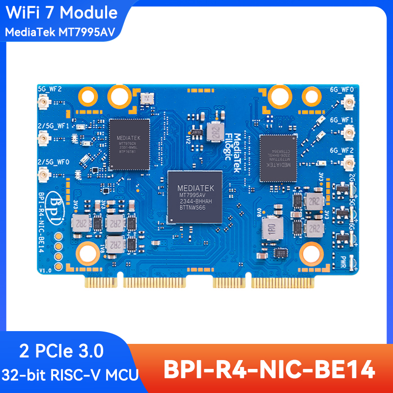 Bananapi Bpi R4 Wifi 7 - Banana Pi BPI-R4-NIC-BE14 Modul WiFi 7