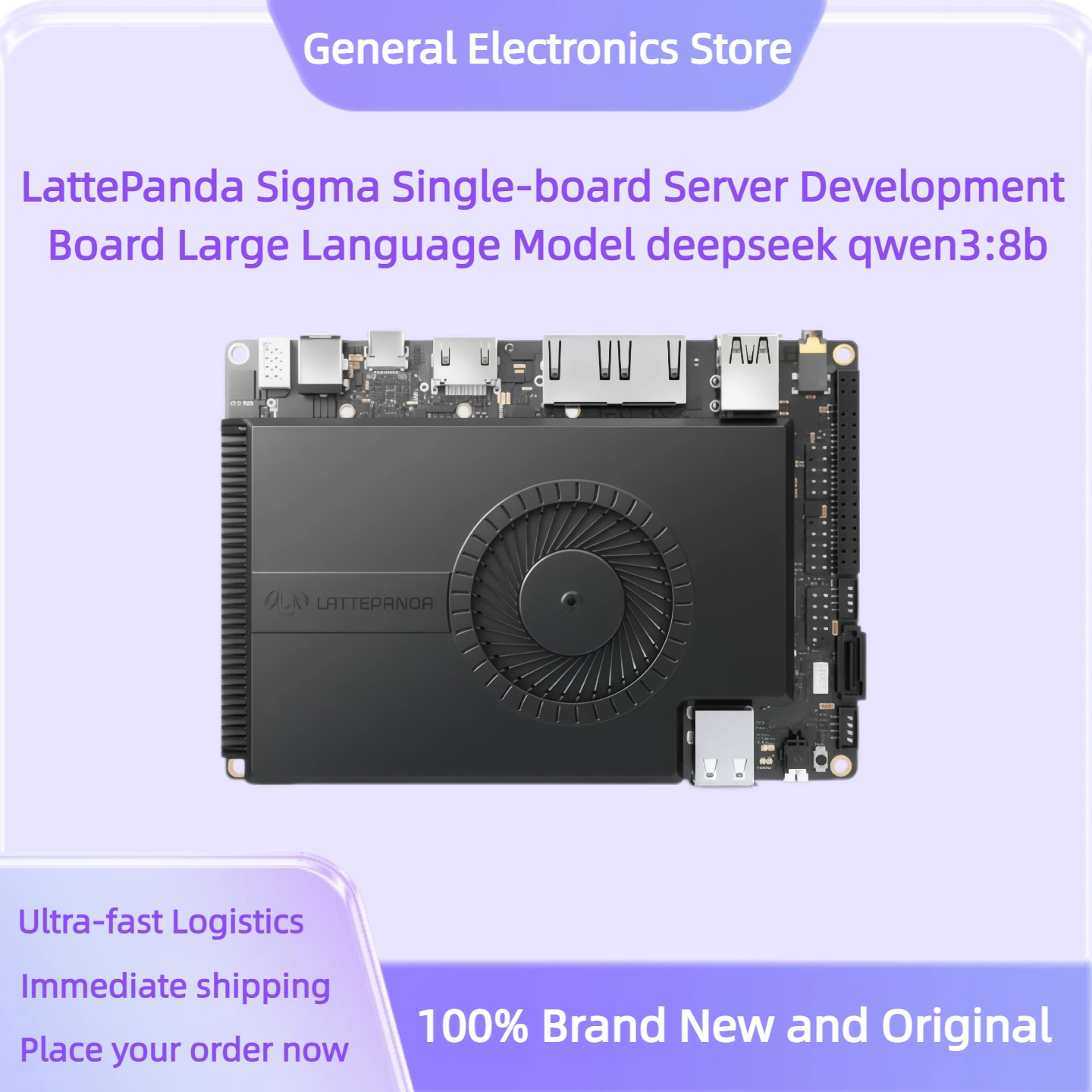 Lattepanda Sigma 32Gb - LattePanda Sigma Papan Pengembangan Server Single-board