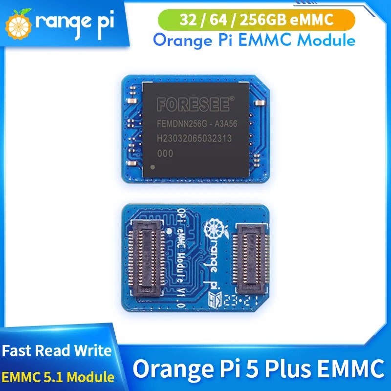 Orange Pi 5 Plus 32Gb - Modul Woli Orange Pi 32GB 64GB