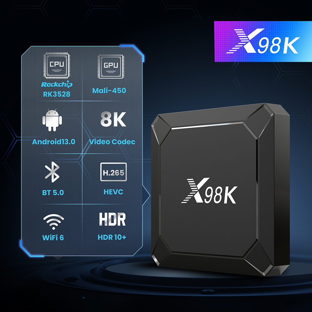 TV Box Android X98K 13, Set To - Radxa Rock 5B 16Gb ulasan dan harga
