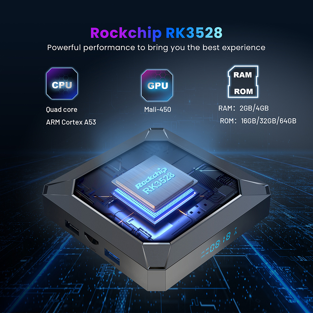 TV Box Android X98K 13, Set To - Radxa Rock 5B 16Gb ulasan dan harga