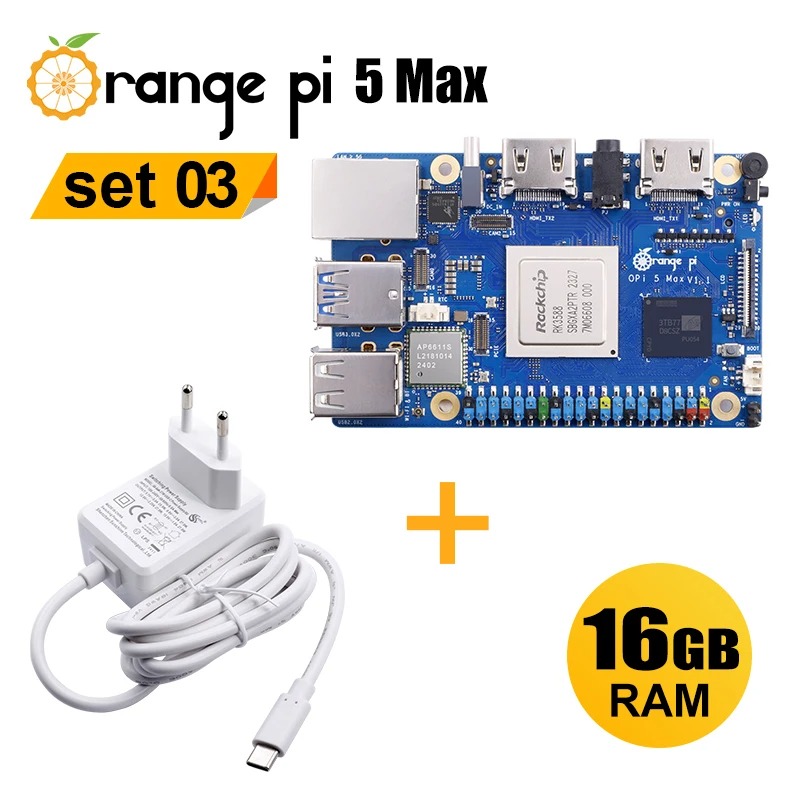 RoRuSOrangePi 5 Max 16GB denga - Orange Pi 5 Max Rk3588 ulasan dan harga