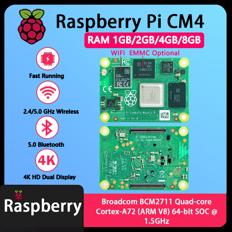 Raspberry Pi CM4 1GB/2GB/4GB/8 - Compute Module 4 32Gb Wifi ulasan dan harga