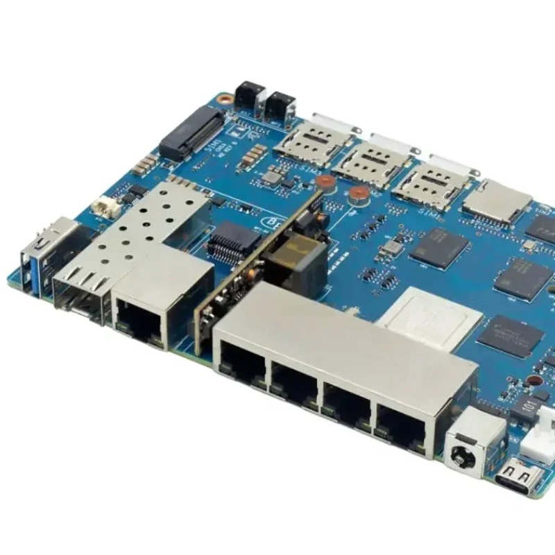 Router Wifi 7 dengan desain MT - Bananapi Bpi R4 Wifi 7 ulasan dan harga