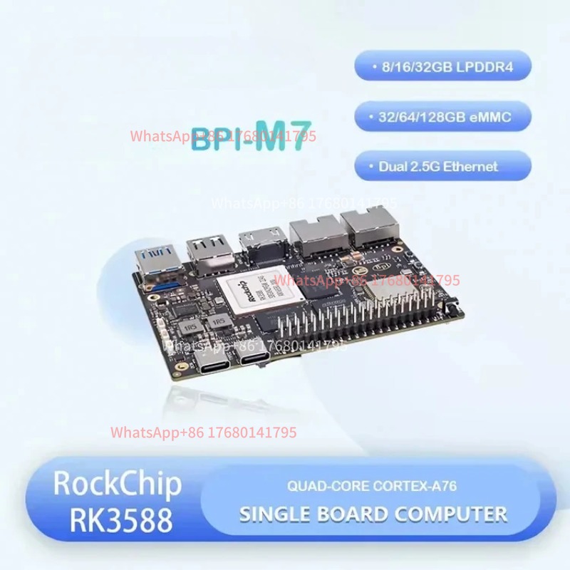 Komputer Papan Tunggal RK3588  - Banana Pi Bpi M7 Rk3588 ulasan dan harga