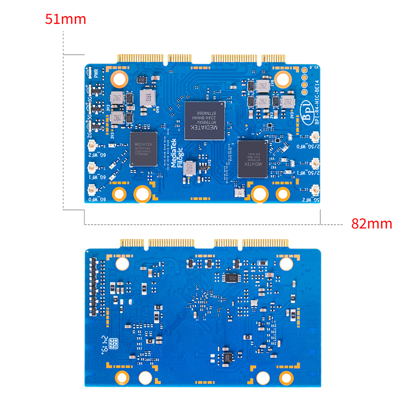Modul WiFi 7 Banana Pi BPI-R4- - Bananapi Bpi R4 Wifi 7 ulasan dan harga