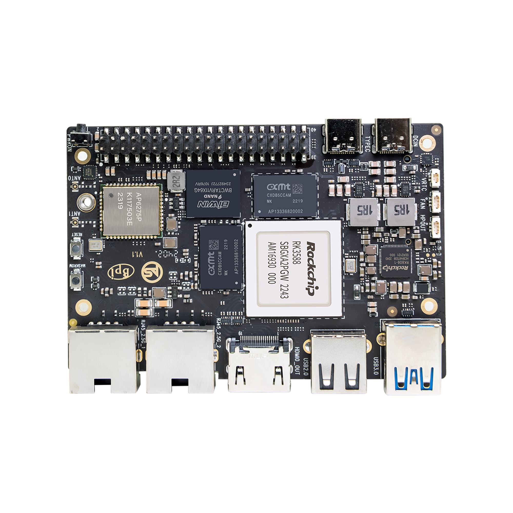 Banana Pi BPI-M7 RockChip RK35 - Banana Pi Bpi M7 Rk3588 ulasan dan harga