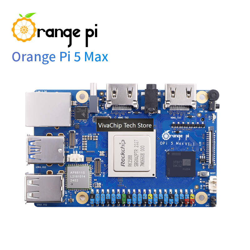Komputer Single Board VivaChip - Orange Pi 5 Max Rk3588 ulasan dan harga
