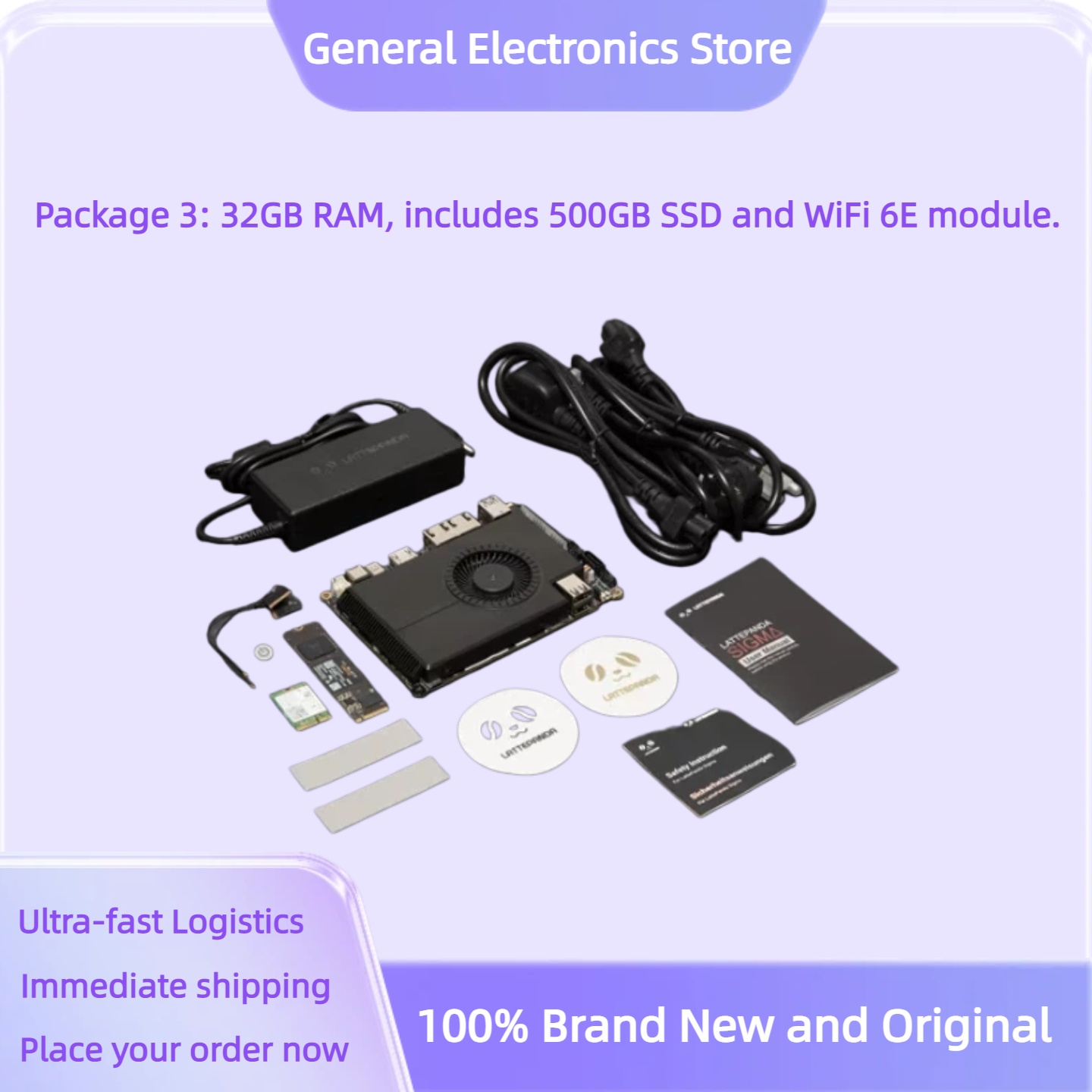 LattePanda Sigma Papan Pengemb - Lattepanda Sigma 32Gb ulasan dan harga
