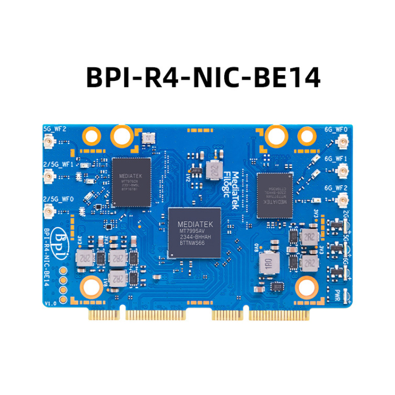 Papan Pengembangan Banana Pi M - Bananapi Bpi R4 Wifi 7 ulasan dan harga