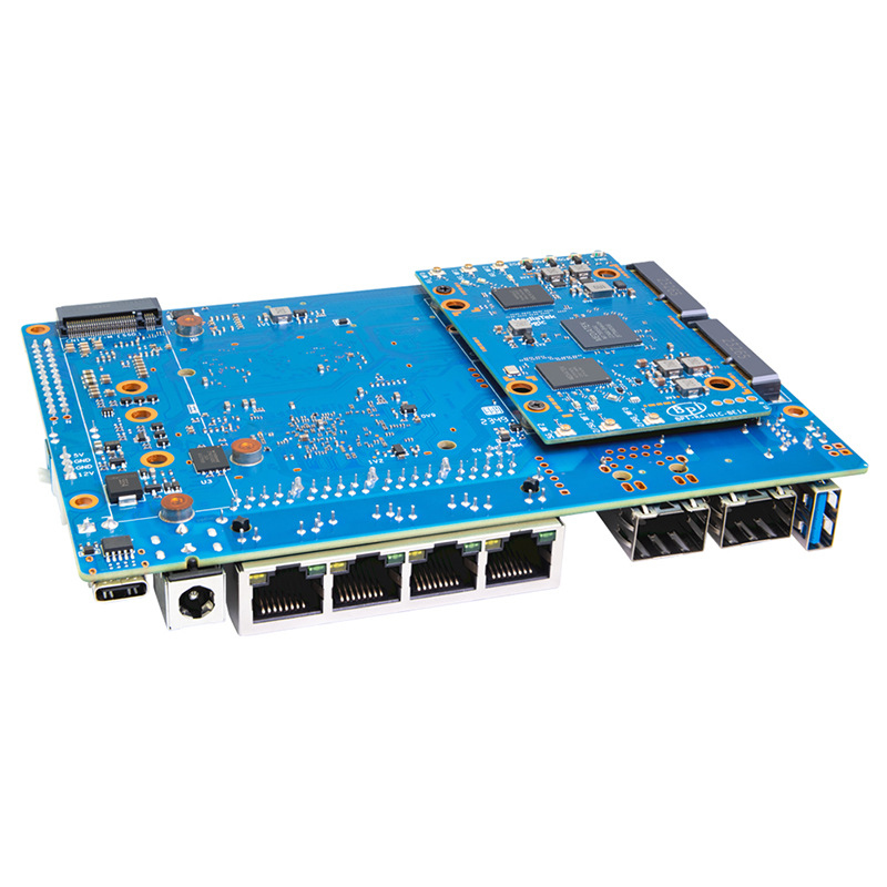 Papan Pengembangan Banana Pi M - Bananapi Bpi R4 Wifi 7 ulasan dan harga